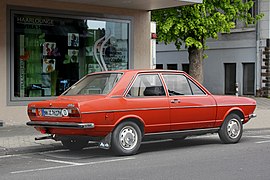 Audi 80 LS from 1973, rear and right side