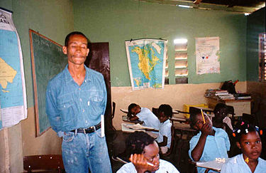 School established on a batey near Consuelo, Dominican Republic BATEY SCHOOL.JPG