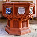 * Nomination Baptismal font of the protestant palace church in Bad Dürkheim --F. Riedelio 08:05, 16 November 2021 (UTC) * Decline  Oppose Too blurry. Sorry. --Ermell 13:46, 16 November 2021 (UTC)