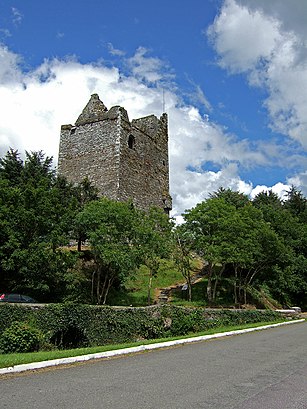 How to get to Ballynacarriga Castle with public transit - About the place