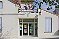 La mairie de Bardenac, Charente, France.