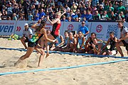 Deutsch: Deutsche Beachhandball-Meisterschaften 2022; Tag 3: 7. August 2022 – Frauen,Finale, Beach Bazis Schleissheim – Minga Turtles Ismaning 2:1 (20:26, 24:20, 8:6) English: German Beach handball Championships; Day 3: 7 August 2022 – Women Final – Beach Bazis Schleissheim Vs Minga Turtles Ismaning 2:1 (20:26, 24:20, 8:6)