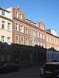 Apartment building in closed development