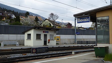 Bevaix railway station