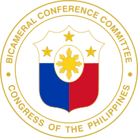 Bicameral Conference Committee Bicameral Conference Committee (BiCam) , Congress of the Philippines.svg