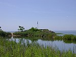 Fort Nathan Hale, en park i New Haven, Connecticut, som är ett historiskt minnesmärke.[10]