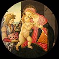 Jungfrau mit Kind und einem Engel, um 1490