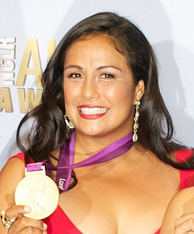 Brenda Villa - Olympic Medal winner at ALMA Awards (cropped).jpg