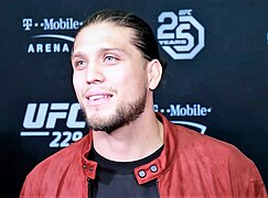 Mixed martial artist Brian Ortega