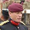 Brigadier Nicholas Cowley inspecting a parade of Gurkha riflemen (cropped).jpg