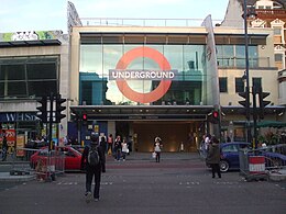 Brixton tube station entrance.JPG