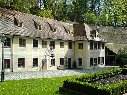 Brunnenmeisterhaus in der Altstadt Augsburg