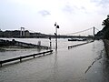 Elisabethbrücke in Budapest, 29. Juni 2009