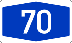 Vorschaubild für Bundesautobahn 70