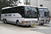 O404 alvázára készült ausztrál kivitelű busz