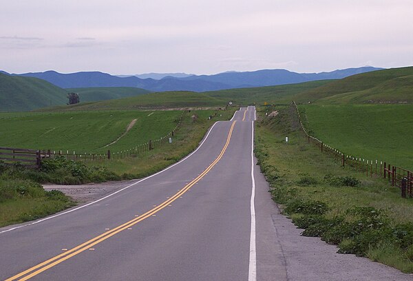 SR 198 between San Lucas and Coalinga