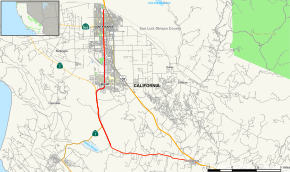 California State Route 135 Map.svg