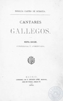 Portada de la edición de 1872, corregida y aumentada.