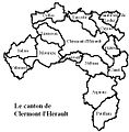 Canton de Clermont-l'Hérault.