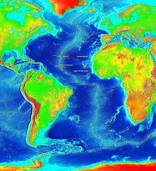 <span class="mw-page-title-main">Cape Verde Rise</span> Prominence on the Atlantic Ocean surface