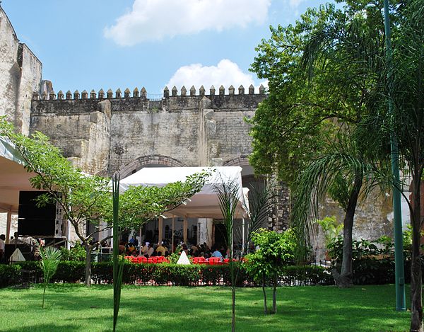 Capilla abierta of the current Cathedral of Cuernavaca