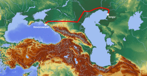 Location of Caspian Pipeline Consortium