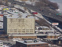 The Central Warehouse in 2011 as seen from the Corning Tower CentralWarehouseAlbany.jpg