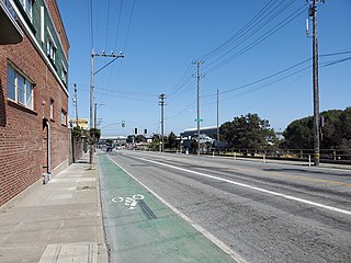 <span class="mw-page-title-main">Cesar Chavez Street</span> United States street in San Francisco