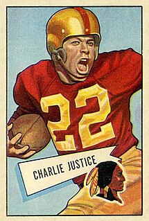 Charlie Justice (halfback) American football player