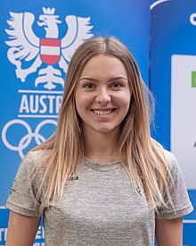 Chiara Hölzl - Drużyna Austria Zimowych Igrzysk Olimpijskich 2018.jpg