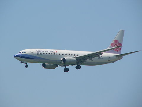 Китайские авиалинии. China Airlines b737. 737-800 Карамзин. B Airlines. Китай 16805.