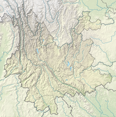 Location map China Yunnan