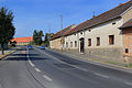 Čeština: Silnice I. třídy 26 v Chotěšově směrem k Domažlicím English: Road No 26 in Chotěšov, Czech Republic.