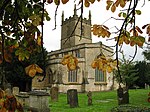 Parish Church of St Edward Church and churchyard.jpg