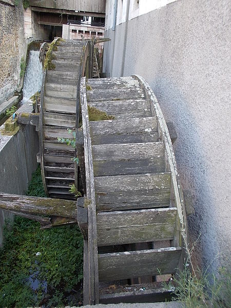 File:Cifra-mill. Listed 6472. Water wheels. - No. 3, Váralja street, Tata, Hungary.JPG