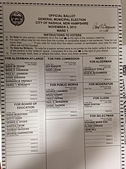 List of elections in the United States