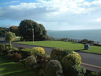 Clifftops at Canford Cliffs. Clifftop Canford Cliffs.jpg