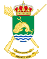 Coat of Arms of the Spanish Army 6th-21 Logistics Maintenance Group.svg