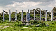 Thumbnail for File:Columns in Roman gymnasium, Salamis, Northern Cyprus.jpg