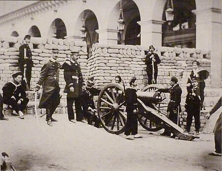 Commune de Paris barricade de la rue de Castiglione.jpg