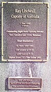 Coota plaque Ray Lindwall.jpg