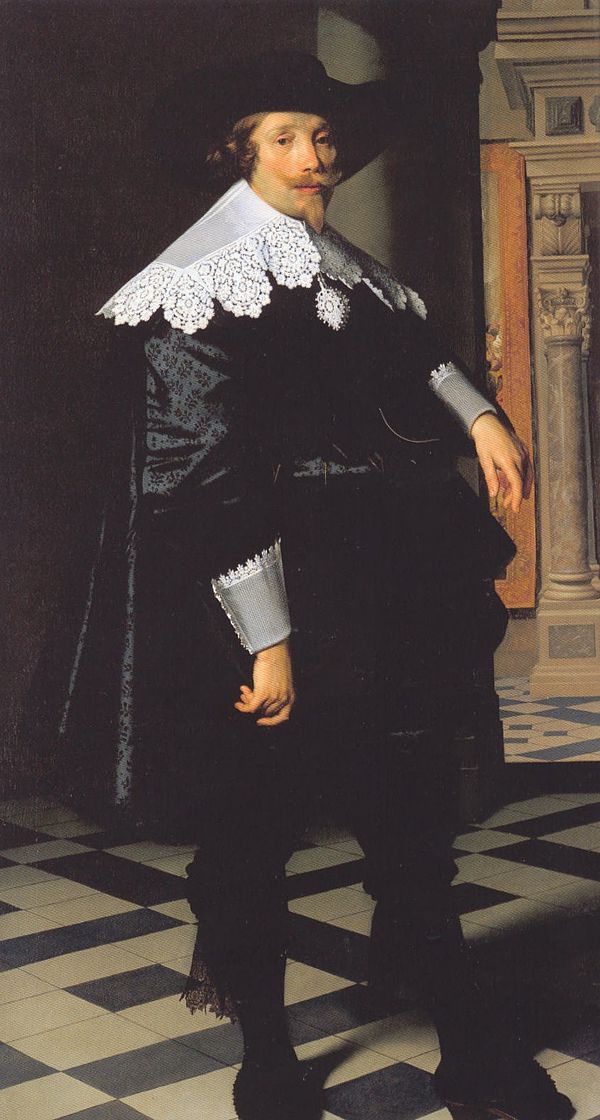 Portrait of Cornelis de Graeff, Regent of Amsterdam (by Nicolaes Eliaszoon Pickenoy 1636)