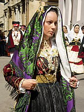 Costumes from Maracalagonis