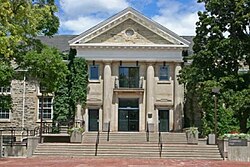 Creelman Hall, one of the many hospitality locations on campus Creelman Hall University of Guelph.jpg