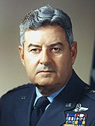 Generaal (b.d.) Curtis LeMay uit Californië Amerikaanse Onafhankelijkheid Partij