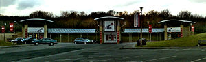 DFS, Wetherby (formerly Northern Upholstery) on the Thorp Arch Trading Estate, West Yorkshire DFS Wetherby Cropped.jpg