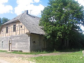 Daunoravos dvaro rūmai 2005 m. iš pietų pusės