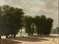 Pieter Rudolph Kleijn: The Entrance to the Park of Saint-Cloud, Paris