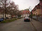 Monument zone of the Friedrich-Ebert-Platz settlement