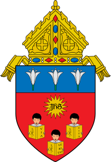Escudo de armas de la Diócesis de Balanga.svg